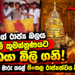 අනුරලාගේ රාජ්‍ය බලය ඇල්ලිමේ කුමන්ත්‍රණයට බෞද්ධයා බිලි ගනි! මහා කරඬුව මාරු කලේ සිංහල රාජ්‍යත්වය බිද දමන්න!