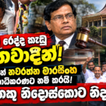 ආණ්ඩුවේ රෙද්ද කැඩු මුස්ලිම් අන්තවාදීන්! තින්දුවට කලින් නවරත්න මාරසිංහ අභියාචනාධිකරණට නම් කරයි!9 දෙනෙකු නිදොස්කොට නිදහස්! – Update