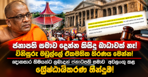 Sri Lankan Court Ruling News Montage