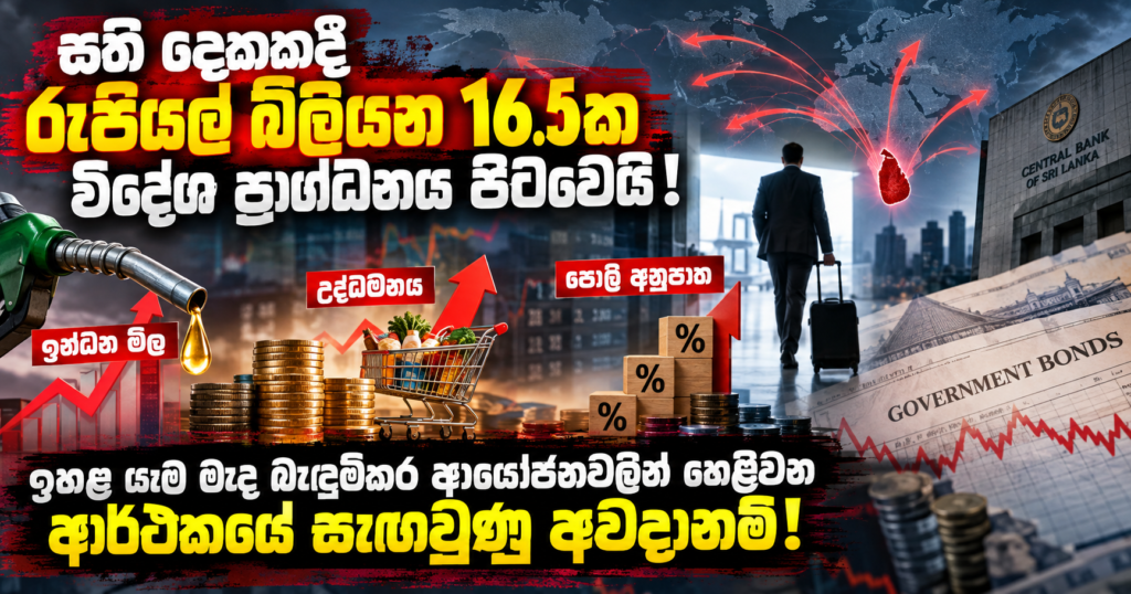 Sri Lanka’s Capital Flight Crisis Infographic